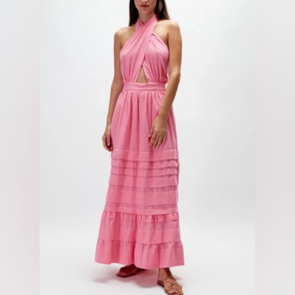 RUE STIIC - SIERRA MAXI DRESS (PEONY PINK)